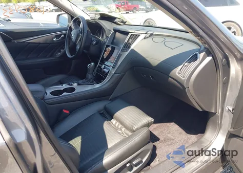 2019 Infiniti Q50 3.0T Luxe/3.0T Signature Edition/3.0T Sport z USA, uszkodzony, nr VIN JN1EV7AR0KM553193